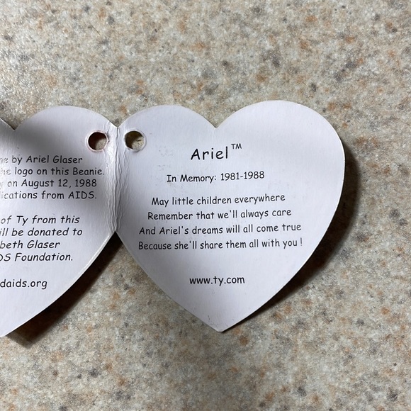 Ty beanie baby Ariel - Picture 3 of 4